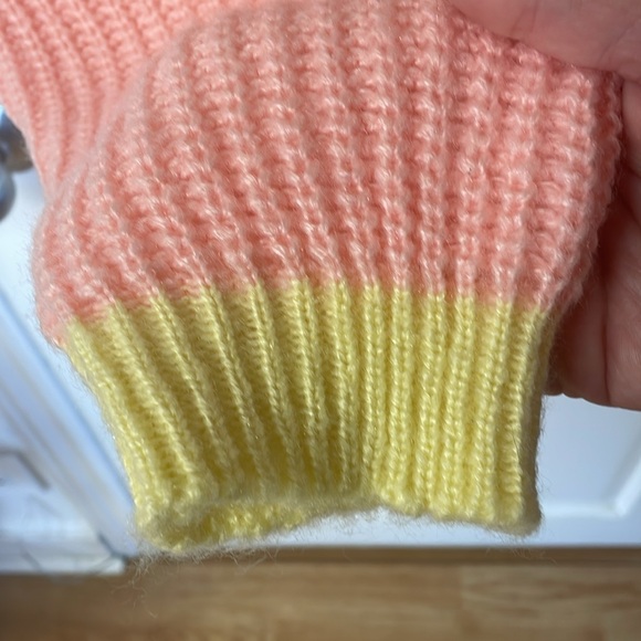 Princess Polly Naomi multicoloured V neck oversized cardigan women’s size L/XL - Picture 5 of 14